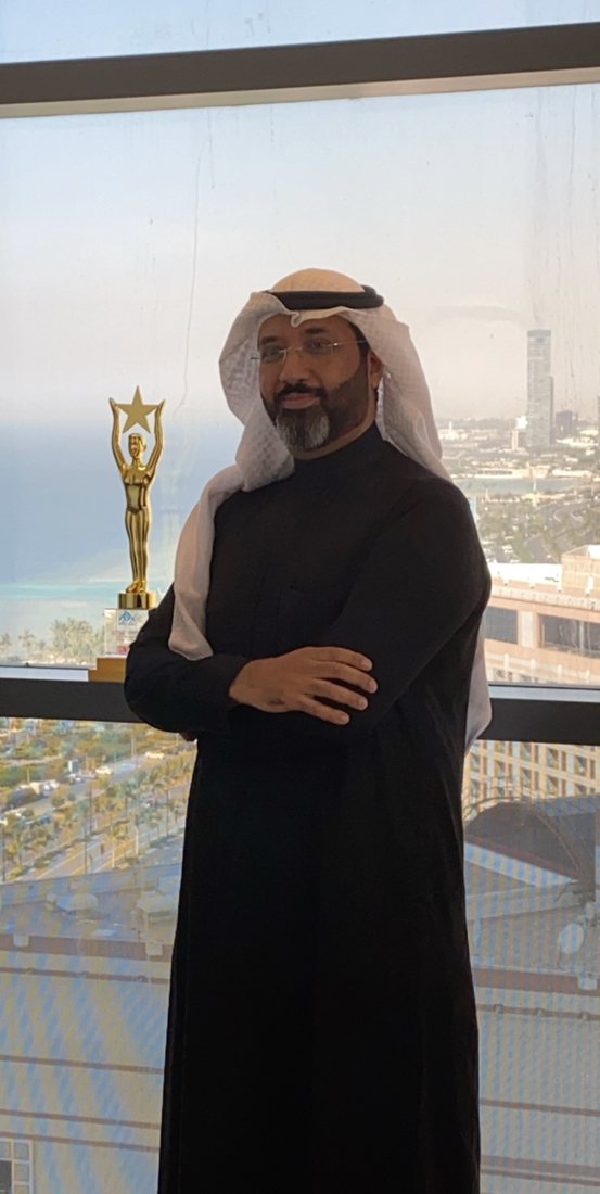 With the trophy above Jeddah